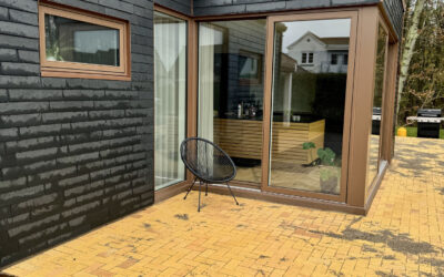 Montering af Vinduer & døre i nybygget hus (Svendborg)